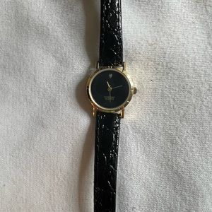 Genuine Diamond Quarts Watch